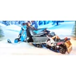 Polaris Motoros szán 1:16 Fém