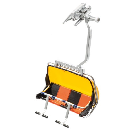 4-es Ülőlift narancssárga/fekete, mozgatható buborékkal 1:32