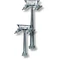 2 db tartóoszlop a H0 felvonó modellekhez 12/16 cm-es